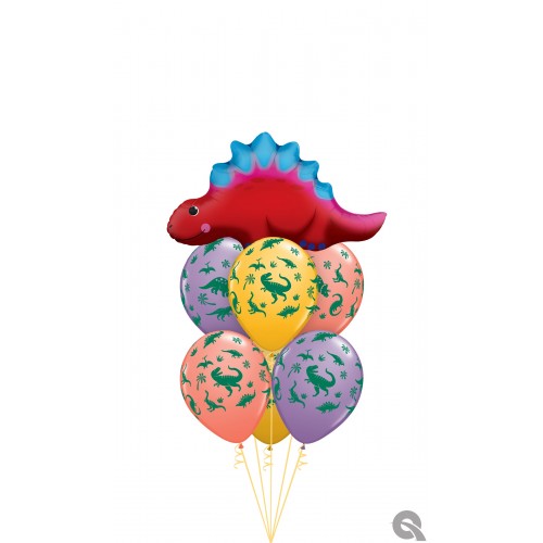 Festone Snodabile Dinosauri Dino Blast 240cm - Decorazione Festa A Tema Preistorico - 5