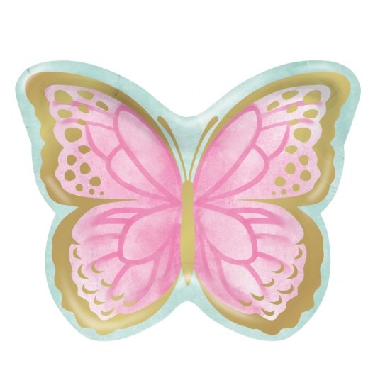 "Butterfly Shimmer" Πιάτο Σχήμα Πεταλούδας
