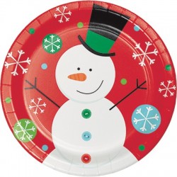 "Snowflake Fun" Πιάτο Φαγητού