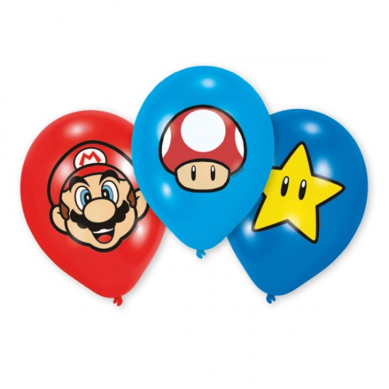 "Super Mario Bros" Μπαλόνια 11" λάτεξ